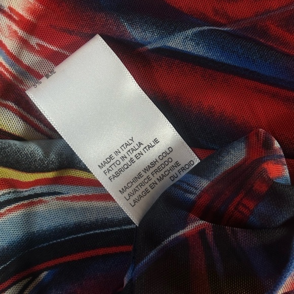 NWT Kim Shui Cutout Turtleneck Swirl Print - Picture 9 of 10